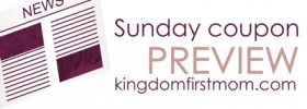 Sunday Coupon Preview
