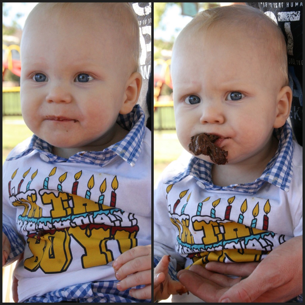 Cam loved his cake!